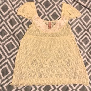 Free people babydoll top